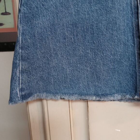 Levi's Button Front Mini Skirt - Picture 7 of 12